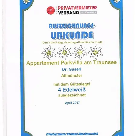 Parkvilla Traunsee Altmünster